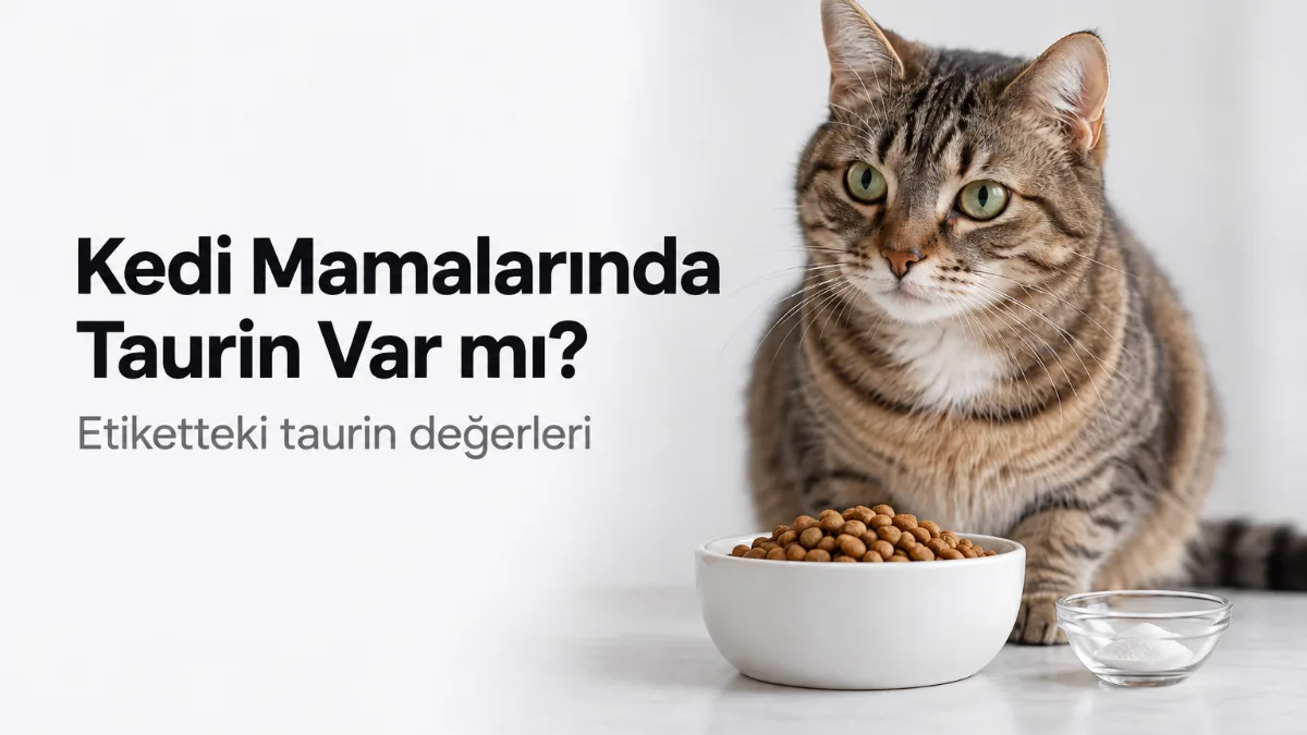 Kedi Mamalarında Taurin Var mı? Etiketteki Taurin Değerleri