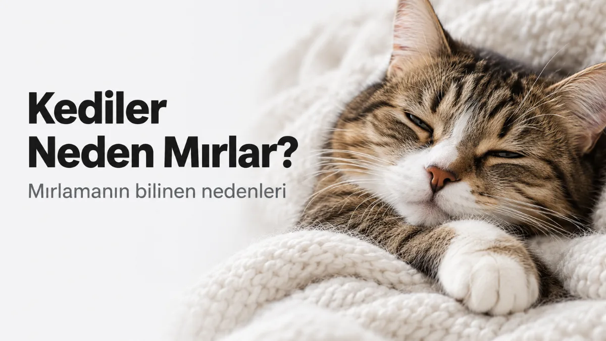 Kediler Neden Mırlar? Mırlamanın Bilinen Nedenleri
