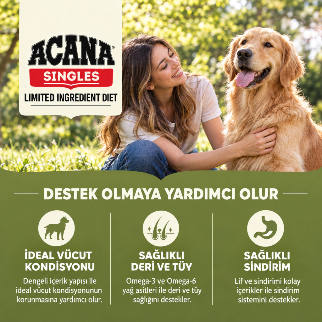 Acana Yorkshire Pork Domuz Etli Tahılsız Köpek Maması ambalaj görseli (4)