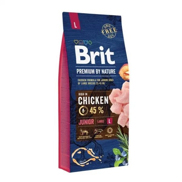 Brit Care Premium Tavuklu Büyük Irk Yavru Köpek Maması ambalaj görseli