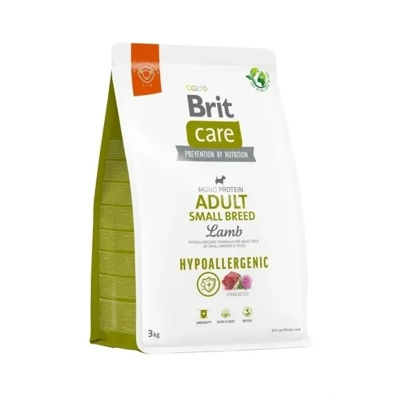 Brit Care Small Adult Mono Protein Kuzulu Küçük Irk Yetişkin Köpek Maması ambalaj görseli