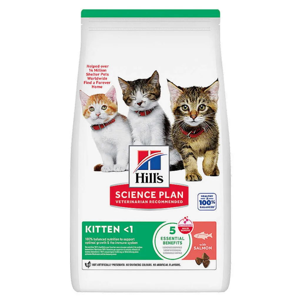 Hill's Science Plan Healthy Development Somonlu Yavru Kedi Maması ambalaj görseli