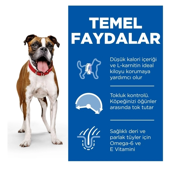 Hill's SCIENCE PLAN Medium Adult Light Tavuklu Orta Irk Yetişkin Köpek Maması ambalaj görseli (3)