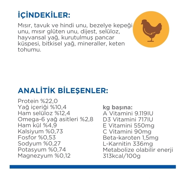 Hill's SCIENCE PLAN Medium Adult Light Tavuklu Orta Irk Yetişkin Köpek Maması ambalaj görseli (4)