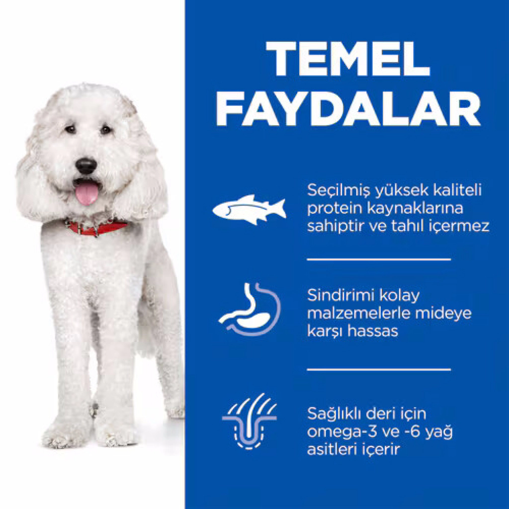 Hill's SCIENCE PLAN Medium Adult Somonlu Orta Irk Yetişkin Köpek Maması ambalaj görseli (4)