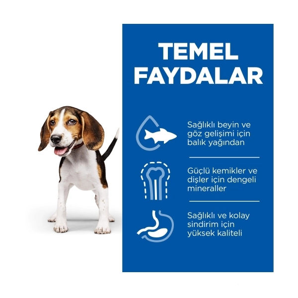 Hill's SCIENCE PLAN Medium Puppy Kuzulu Orta Irk Yavru Köpek Maması ambalaj görseli (3)