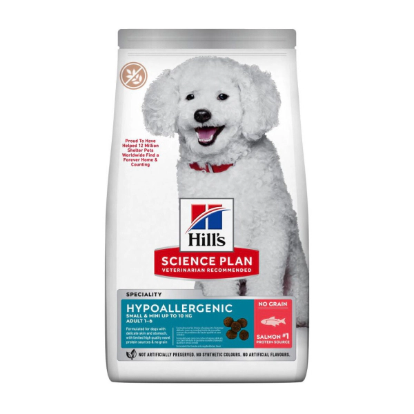 Hill's SCIENCE PLAN Small&Mini Adult Somonlu Küçük Irk Yetişkin Köpek Maması ambalaj görseli