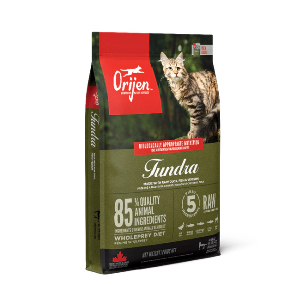 Orijen Tundra Tahılsız Kedi Maması ambalaj görseli