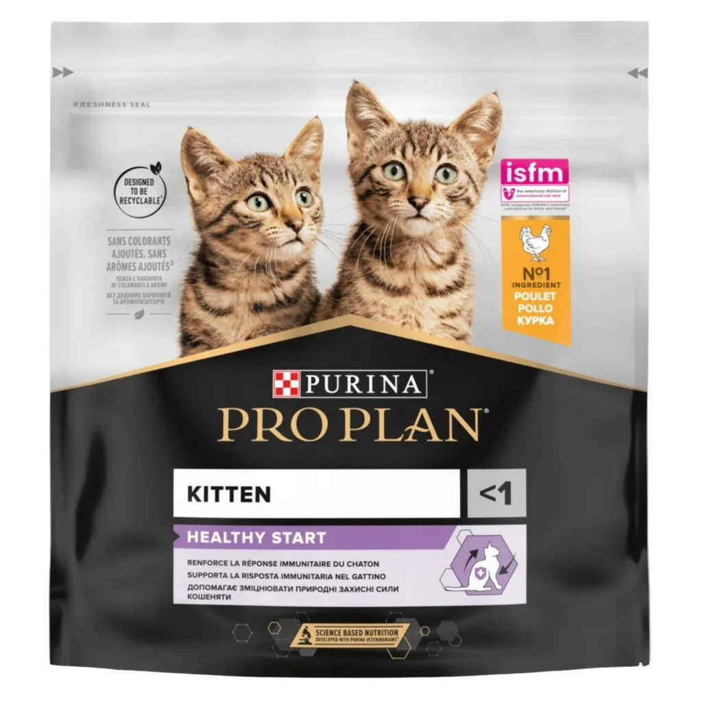 Pro Plan Kitten Tavuklu Yavru Kedi Maması ambalaj görseli