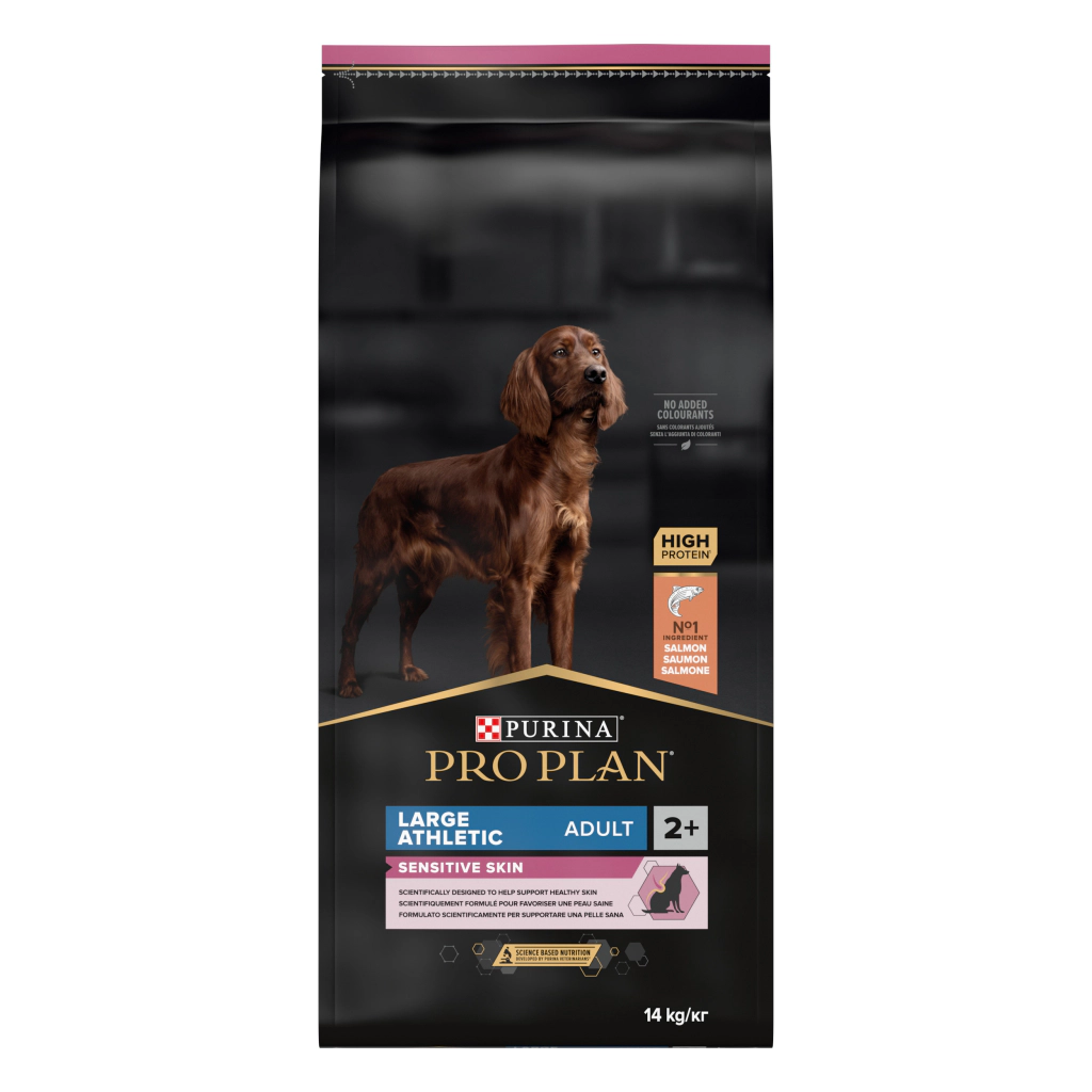 Pro Plan Large Athletic Adult Büyük Irk Somonlu ve Pirinçli Yetişkin Köpek Maması ambalaj görseli (2)