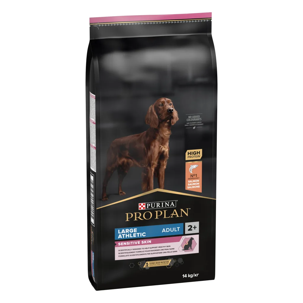 Pro Plan Large Athletic Adult Büyük Irk Somonlu ve Pirinçli Yetişkin Köpek Maması ambalaj görseli (3)