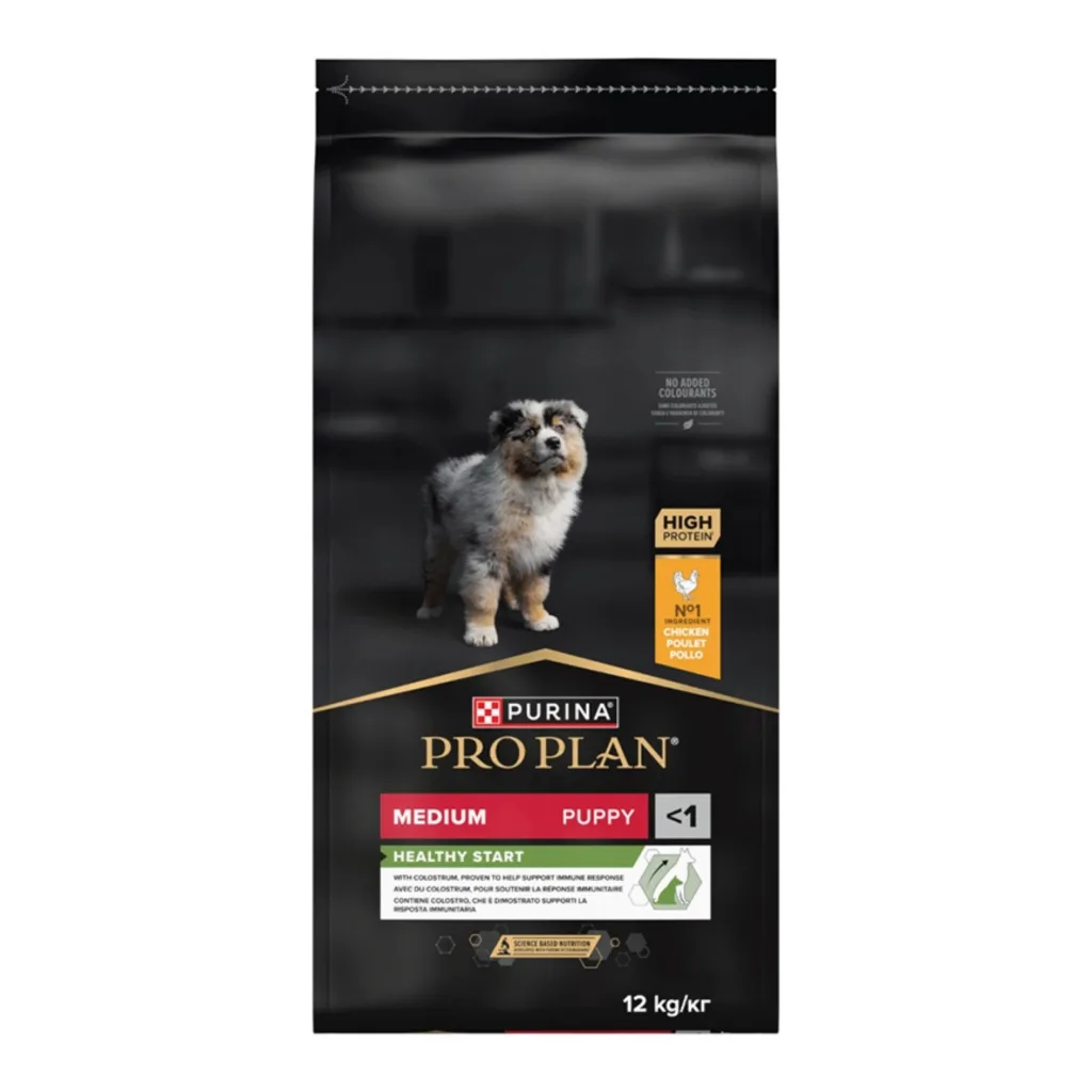 Pro Plan Medium Puppy Tavuklu Orta Irk Yavru Köpek Maması ambalaj görseli