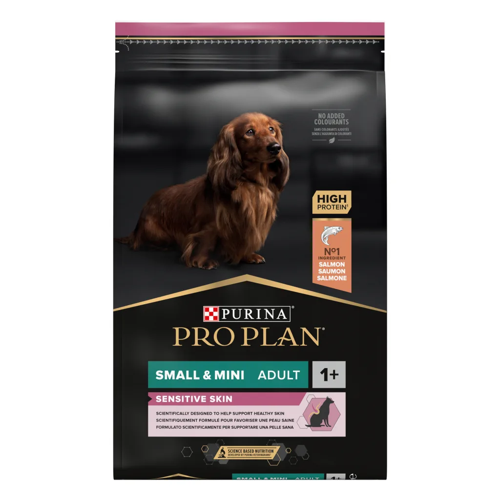 Pro Plan Small&Mini Adult Somonlu Küçük Irk Yetişkin Köpek Maması ambalaj görseli (2)