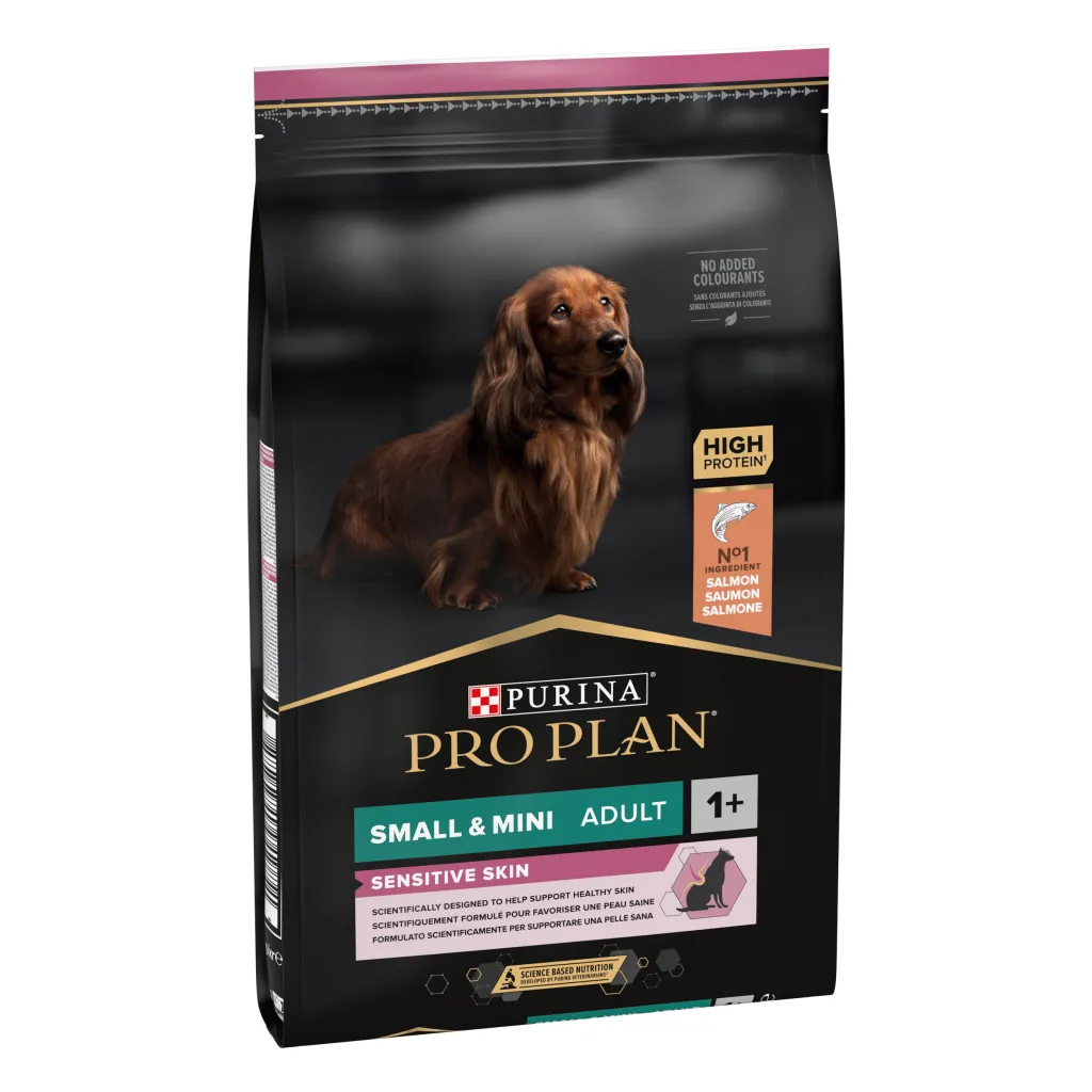 Pro Plan Small&Mini Adult Somonlu Küçük Irk Yetişkin Köpek Maması ambalaj görseli (3)