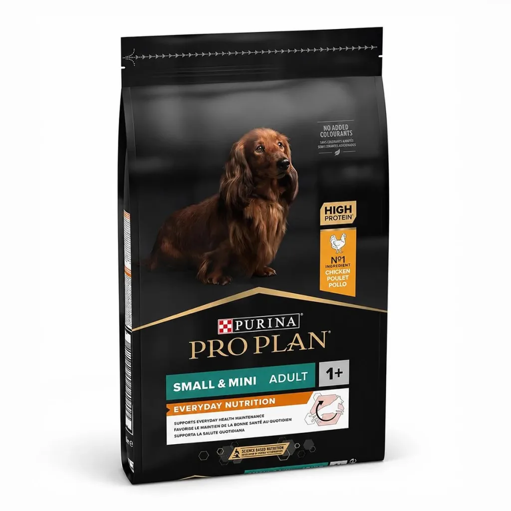 Pro Plan Small&Mini Adult Tavuklu Küçük Irk Yetişkin Köpek Maması ambalaj görseli