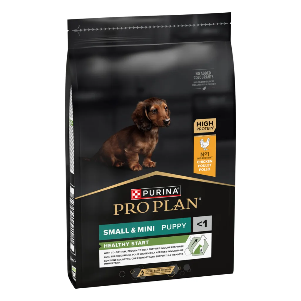 Pro Plan Small&Mini Puppy Healthy Start Tavuklu Küçük Irk Yavru Köpek Maması ambalaj görseli