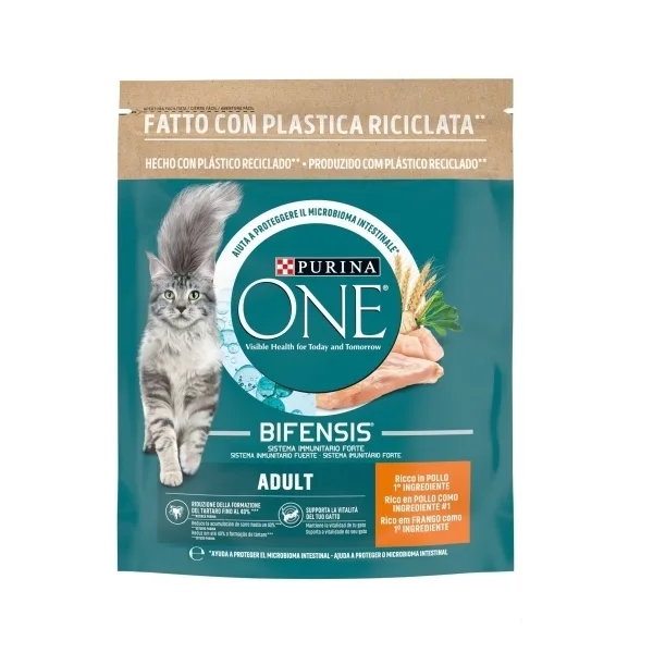 Purina One Tavuklu Yetişkin Kedi Maması ambalaj görseli