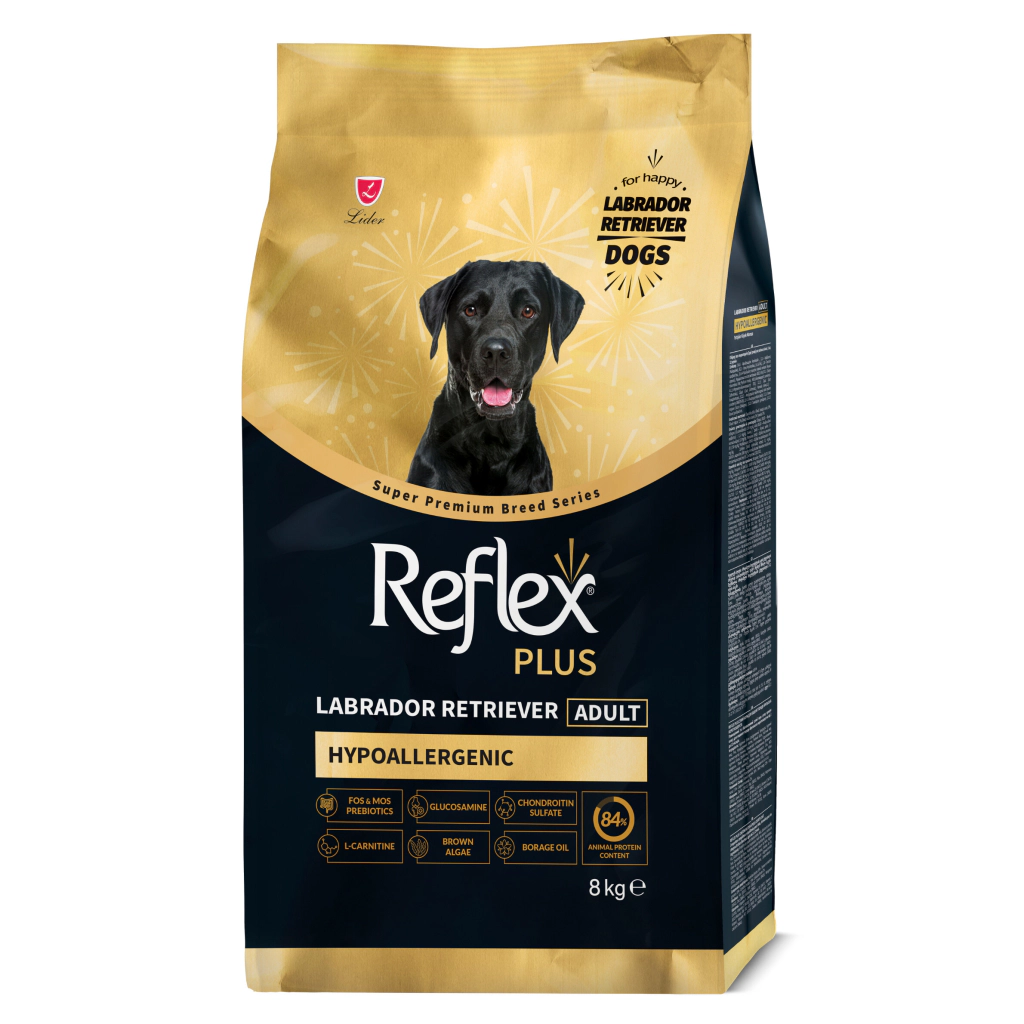 Reflex Plus Labrador Retriever Yetişkin Köpek Maması ambalaj görseli (2)