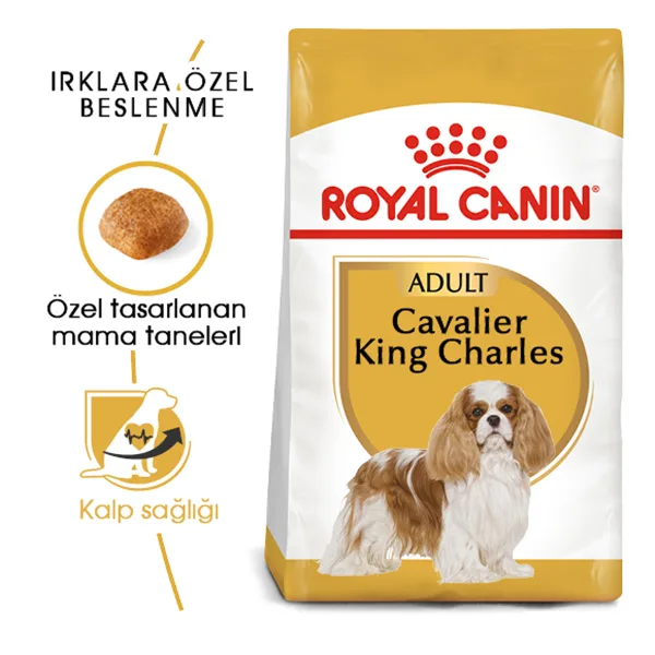 Royal Canin Cavalier King Charles Adult Yetişkin Köpek Maması ambalaj görseli (2)