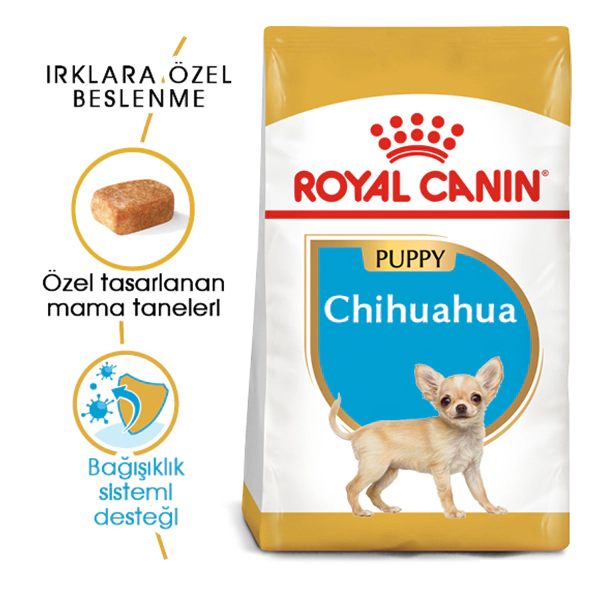 Royal Canin Chihuahua Puppy Yavru Köpek Maması ambalaj görseli (2)