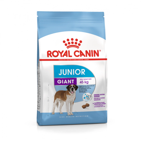 Royal Canin Giant Junior Dev Irk Yavru Köpek Maması ambalaj görseli