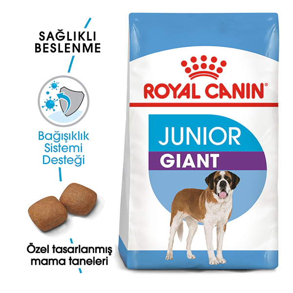 Royal Canin Giant Junior Dev Irk Yavru Köpek Maması ambalaj görseli (2)