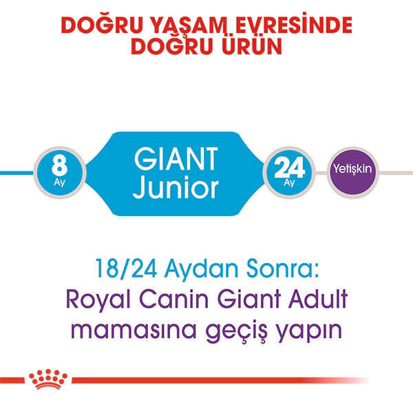 Royal Canin Giant Junior Dev Irk Yavru Köpek Maması ambalaj görseli (4)