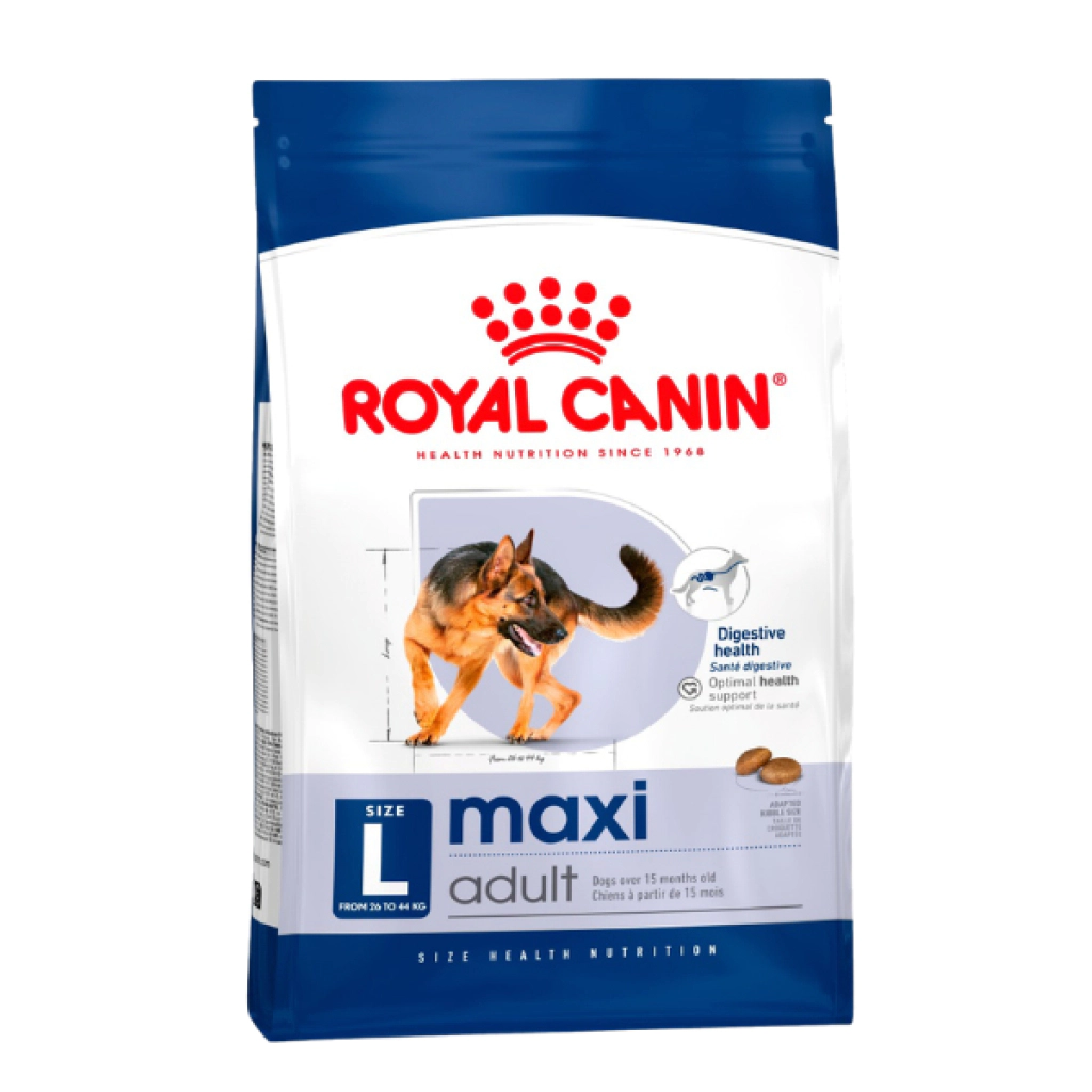 Royal Canin Maxi Adult Büyük Irk Yetişkin Köpek Maması ambalaj görseli (5)