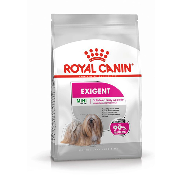 Royal Canin Mini Exigent Yetişkin Köpek Maması ambalaj görseli