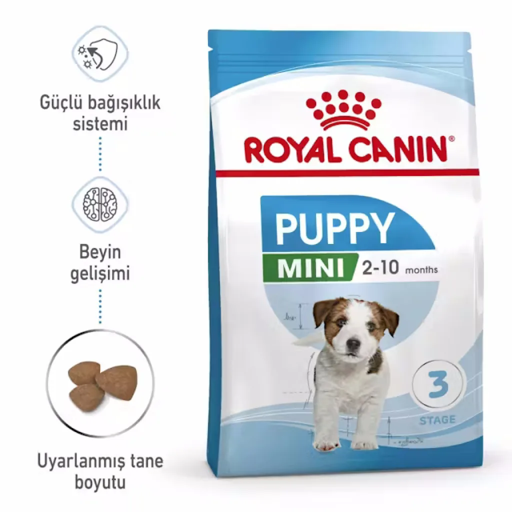 Royal Canin Mini Puppy Küçük Irk Yavru Köpek Maması ambalaj görseli