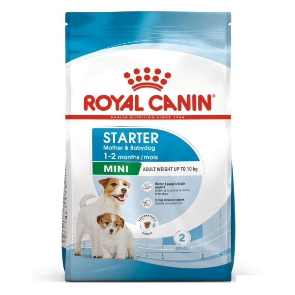 Royal Canin Mini Starter Mother&Babydog Küçük Irk Yavru Köpek Maması ambalaj görseli (2)