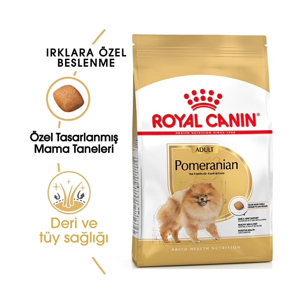 Royal Canin Pomeranian Adult Yetişkin Köpek Maması ambalaj görseli (2)