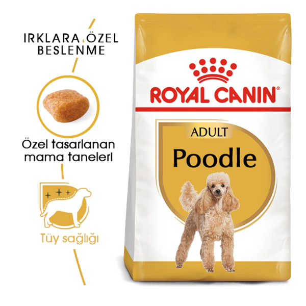 Royal Canin Poodle Adult Yetişkin Köpek Maması ambalaj görseli (2)