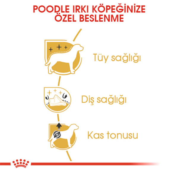 Royal Canin Poodle Adult Yetişkin Köpek Maması ambalaj görseli (5)