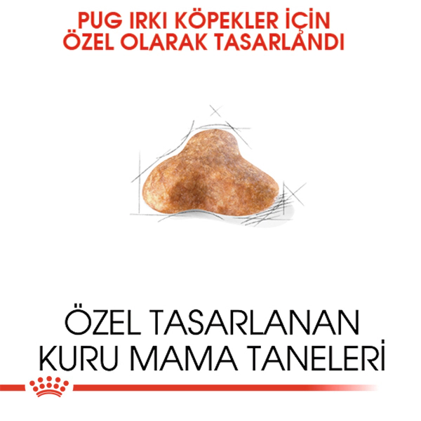 Royal Canin Pug Adult Yetişkin Köpek Maması ambalaj görseli (4)
