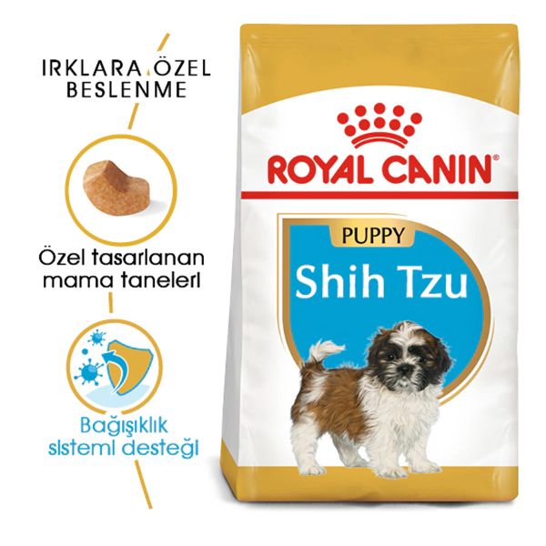 Royal Canin Shih Tzu Puppy Yavru Köpek Maması ambalaj görseli (2)