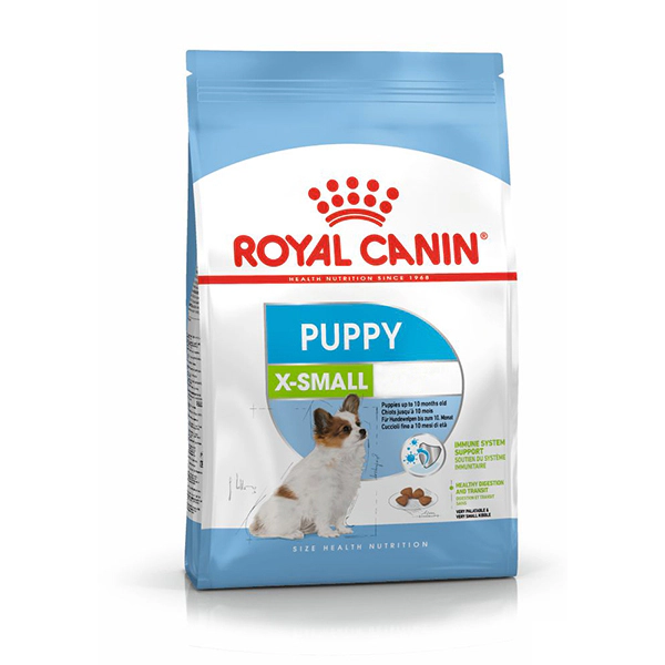 Royal Canin X-Small Puppy Ekstra Küçük Irk Yavru Köpek Maması ambalaj görseli